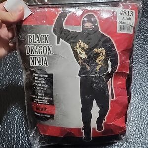 Black Dragon Ninja Costume